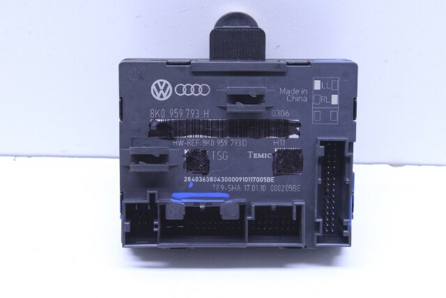 2010 Audi A4 A5 Q5 Front Door Control Module Left - 8K0959793H OEM