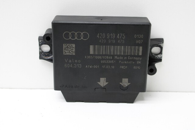 2011 Audi R8 Pdc Parking Distance Control Module - 420919475 OEM