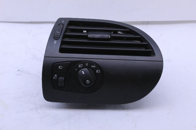 2004-2010 BMW 645ci 650ci M6 Headlight Switch Dash Vent Left - 64227009271 OEM