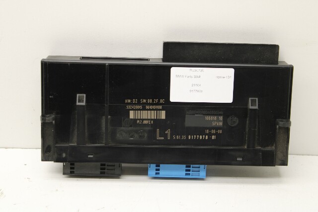 2008 BMW 328i 335i M3 Junction Box For Electronics 3 OEM