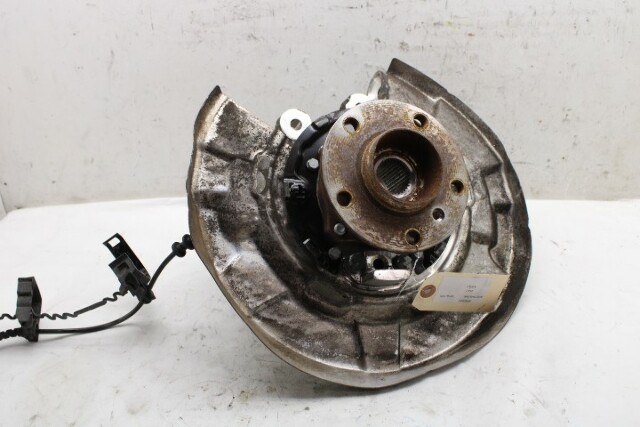 2009-2015 BMW 740i 750i Left Rear Spindle Knuckle Hub 33326796497 OEM