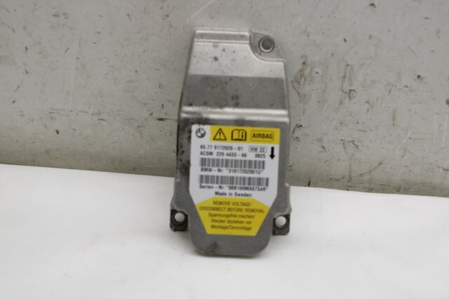 2006-2010 BMW 650i M6 Convertible Airbag Computer 65779172020 OEM