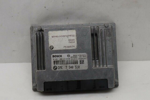 2004 BMW 545i 745i Engine Computer Module ECU ECM DME OEM