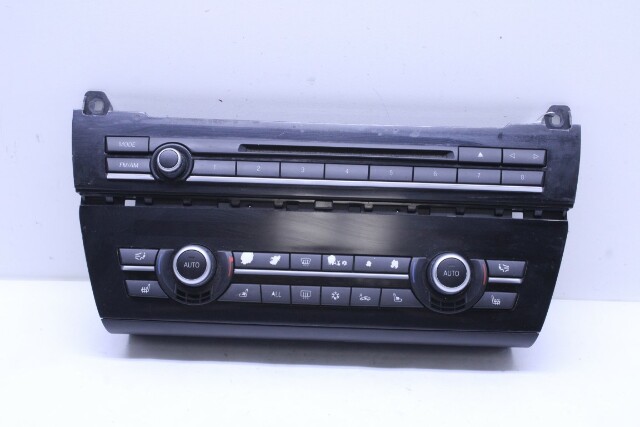 2011-2015 BMW 528i 535i 550i Audio Climate Temperature Control Panel OEM