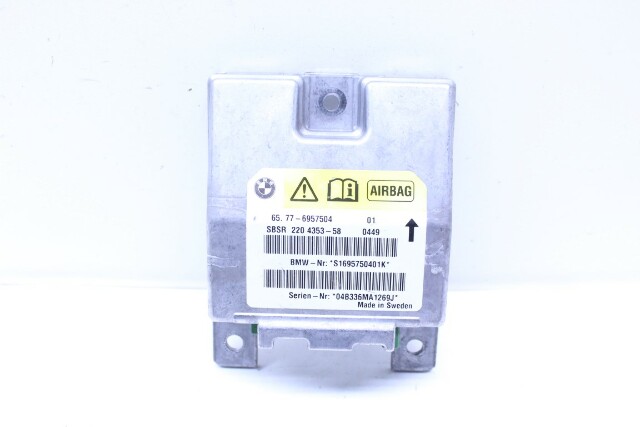 2004-2005 BMW 645ci E64 B Pillar SRS Bag Sensor Right - 65776957504 OEM