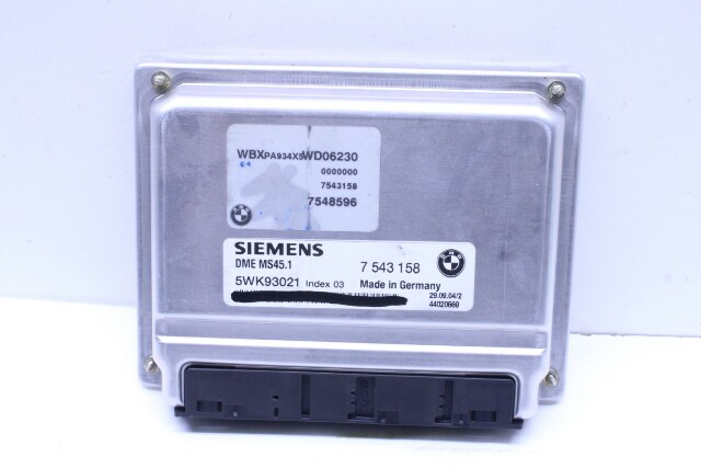 2004 2005 BMW X3 SUV M54 Engine Computer Module ECU ECM DME - 12147548596 OEM