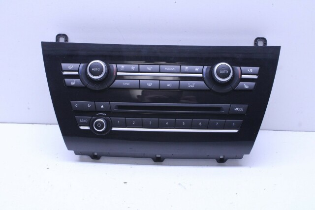 2014-2018 BMW X5 X6 Audio Climate Temperature Control Panel 64119388808 OEM