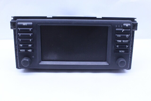 2001-2006 BMW X5 AM FM Radio Display On-board Monitor Wide Screen OEM