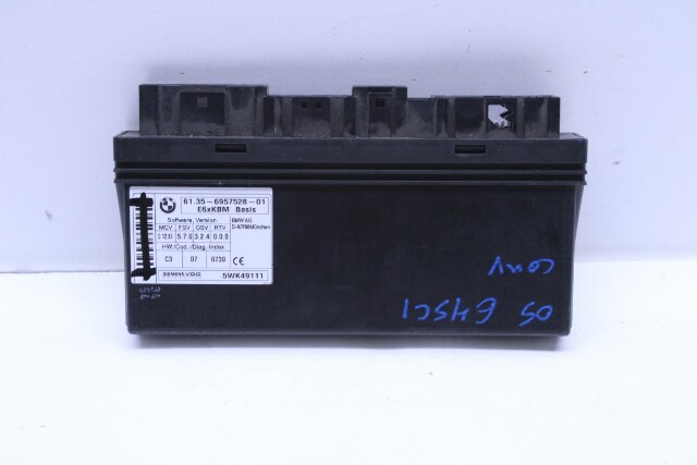 BMW 525i 530i 535i 545i 550i 645i 650i M5 M6 Main Body Control Module BCM OEM