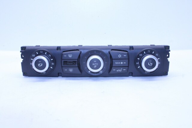 2008-2010 BMW 528i 535i 550i M5 Climate Control Panel 64119155643 OEM