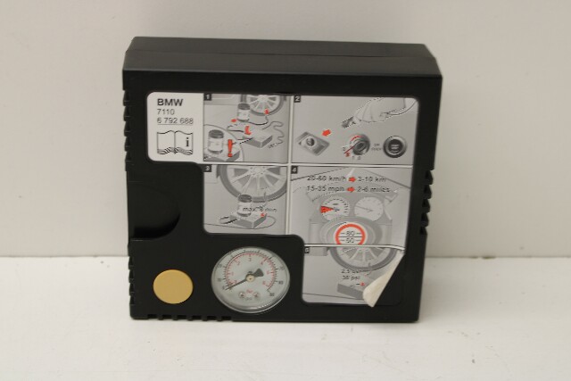 BMW Air Compressor Spare Tire Inflator - 71106792688 OEM
