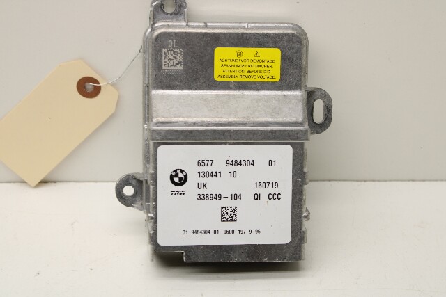 2020 BMW X2 Srs Bag Diagnostic Control Module - 65779484304 OEM