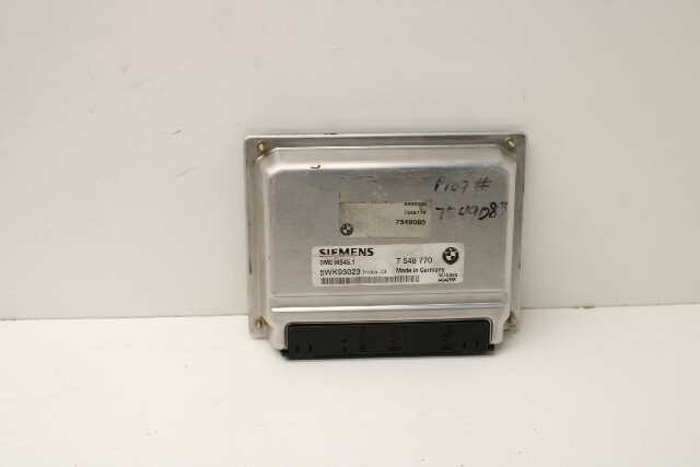 2005 BMW 525i Engine Computer Module ECU ECM DME - 12147549080 OEM