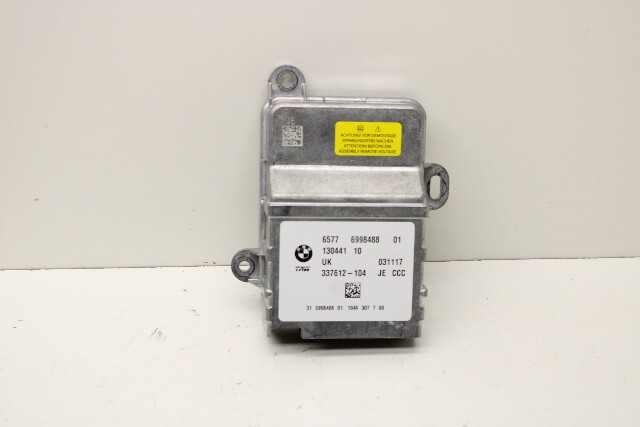 2018 BMW X1 F48 Srs Bag Diagnostic Control Module - 65776998488 OEM