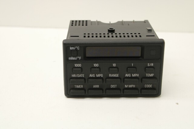 1991 BMW 750il E32 On Board Trip Computer - 65818351055 OEM