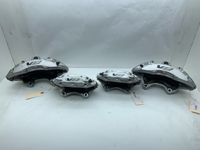 2009-2015 Cadillac CTS-V Brake Caliper Set Brembo Silver Front Rear Left Right OEM
