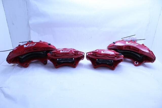 2009-2015 Cadillac CTS-V Brake Caliper Set Brembo Red Front Rear Left Right OEM