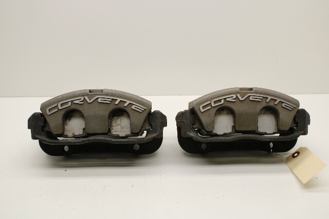 2005-2013 Chevrolet Corvette C6 Front Brake Caliper Pair Right Left - 88964164 OEM