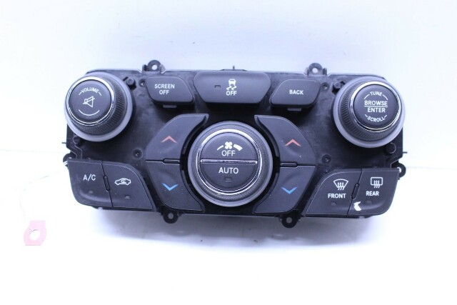 2015-2017 Chrysler 200 AC Heater Climate Control Unit 68270687AA OEM Used