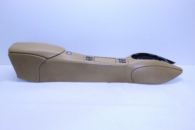 1999-2004 Porsche 911 Boxster Center Console Beige Leather OEM