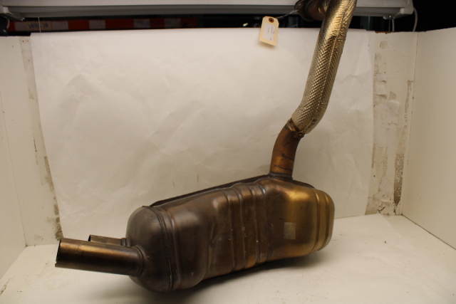 2013 2014 2015 2016 Porsche Boxster Cayman 2.7 Exhaust Muffler Right OEM