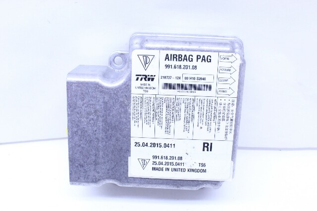 2017 Porsche Cayman 981 SRS Restraint Control Module - 99161820108 OEM