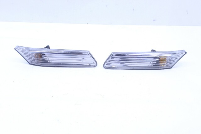 2005-2008 Porsche 911 997 Boxster Cayman 987 Side Marker Lights Pair Clear Pair OEM