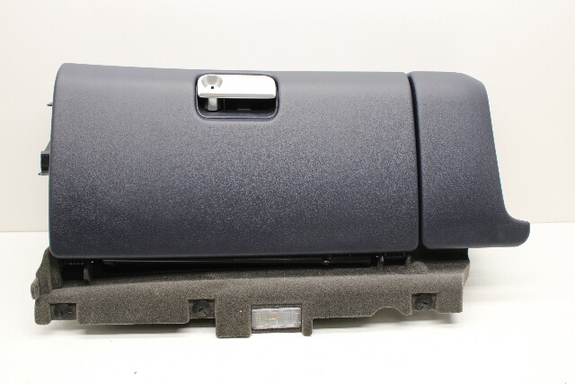 08-12 Porsche 911 997 Boxster Cayman 987 Glove Box Leatherette Blue OEM
