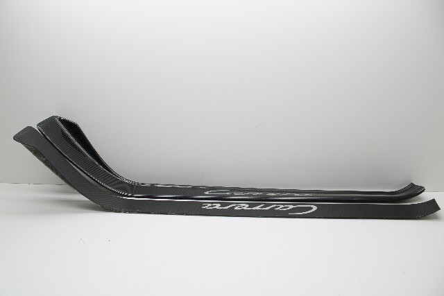 1999-2004 Porsche 911 996 Door Sill Trim Plate Carbon Fiber OEM