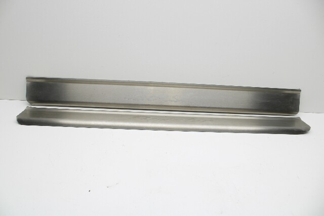 1997-2004 Porsche Boxster Stainless Steel Door Sill Trim Right Left Pair OEM
