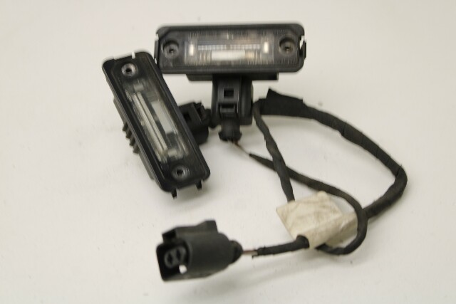 05-12 Porsche 911 Boxster Cayman License Plate Lights Wire Harness OEM