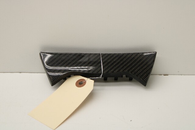 1997-2004 Porsche 911 Boxster Lower Dash Console Batwing Trim Carbon Fiber OEM
