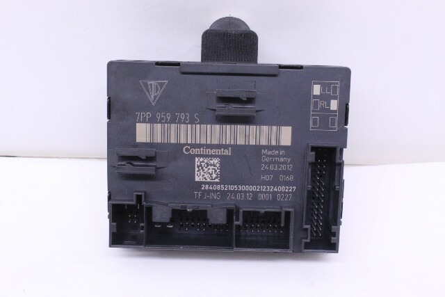 2011-2014 Porsche Cayenne Left Front Door Control Module 7PP959793S OEM