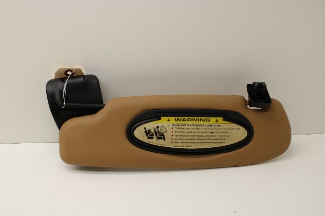 2006-2012 Porsche 911 997 Convertible Sun Visor Left Beige OEM