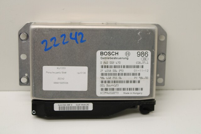 2000-2002 Porsche Boxster 2.7 Transmission Control Module TCU TCM OEM