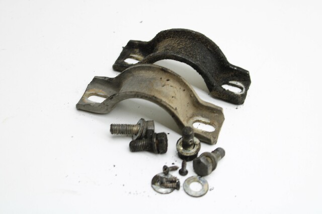 1982 Porsche 911 Rear Bumper Shock Mounting Brackets Hardware OEM