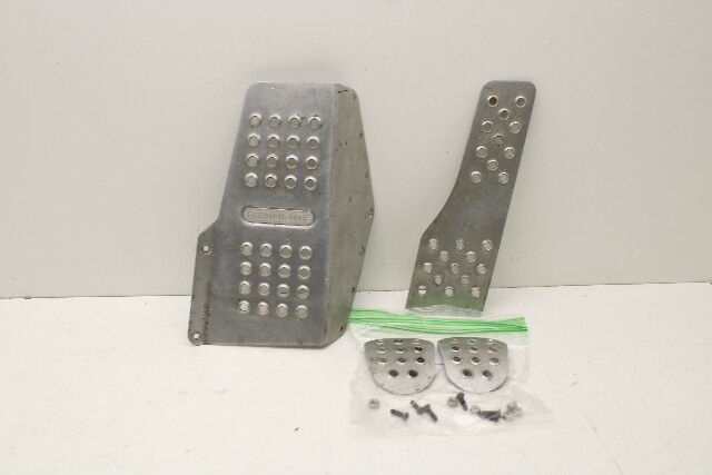 1990-1998 Porsche 911 964 993 Rennline Pedal Set Gas Brake Clutch Dead Pedal