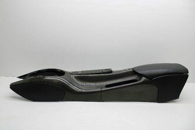 1999-2004 Porsche 911 Boxster Center Console Carbon Fiber Black OEM