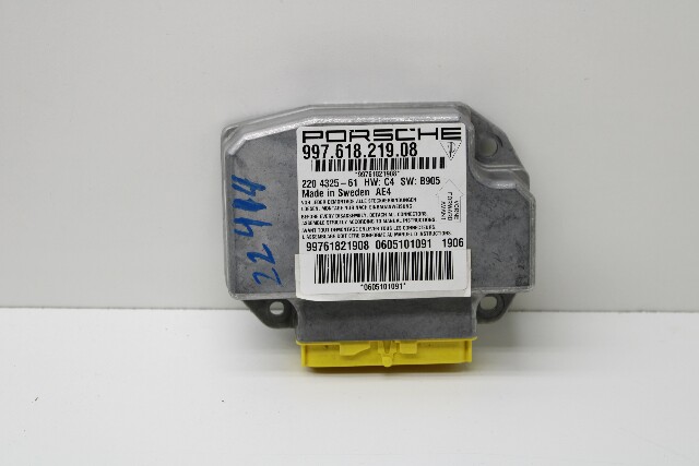2006-2012 Porsche 911 997 Convertible SRS Module 99761821908 OEM