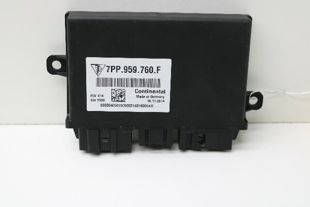 2011-2018 Porsche Cayenne 958 Front Seat Module Computer OEM