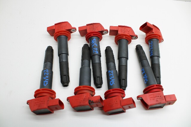 2011 Porsche Cayenne Turbo 958 Ignition Coil Set of 8 OEM