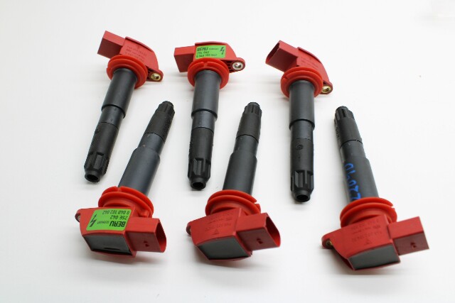 2008-2010 Porsche Cayenne 4.8 Ignition Coil Set of 8 - 94860210406 OEM