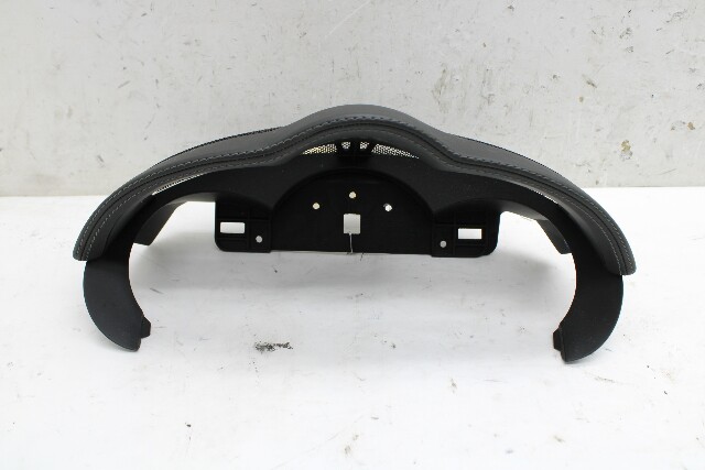 2006-2012 Porsche Cayman 987 Speedometer Cluster Cover Leather Black OEM
