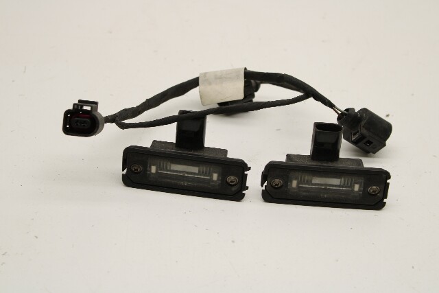 05-12 Porsche 911 Boxster Cayman License Plate Lights Wire Harness OEM
