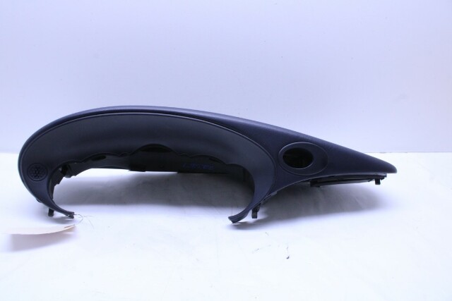 2000-2004 Porsche 911 996 Speedometer Cover Trim Leatherette Metropol Blue OEM