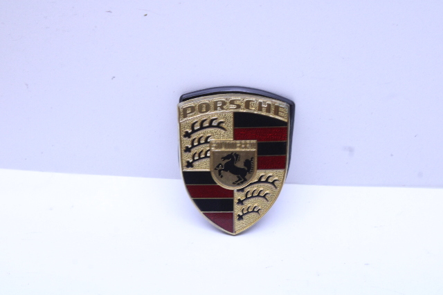 Porsche 911 Boxster Cayman Cayenne Hood Crest Emblem Badge - 90155921026 OEM