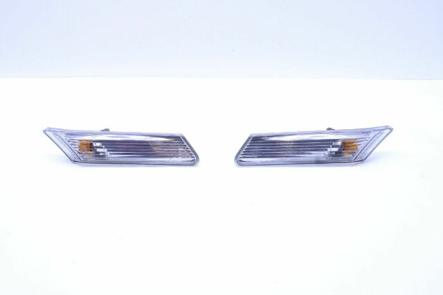 2005-2008 Porsche 911 Boxster Cayman Side Marker Lights Pair Clear Pair OEM
