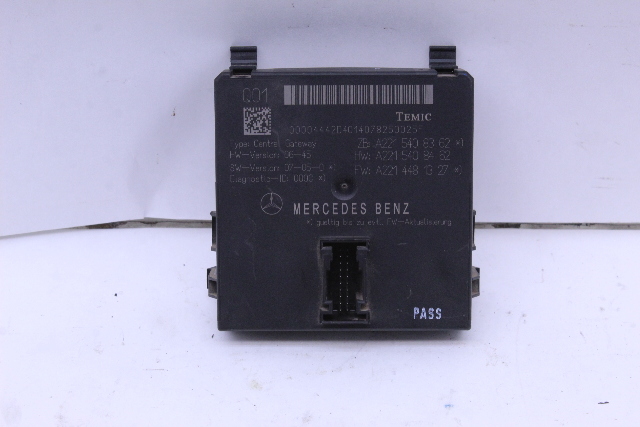 2007-2008 Mercedes CL550 CL600 Central Gateway Control Module OEM W216