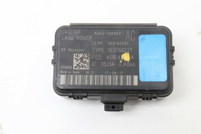 2018 Jaguar F-Type Keyless Entry Control Module - AH4215K602AC OEM