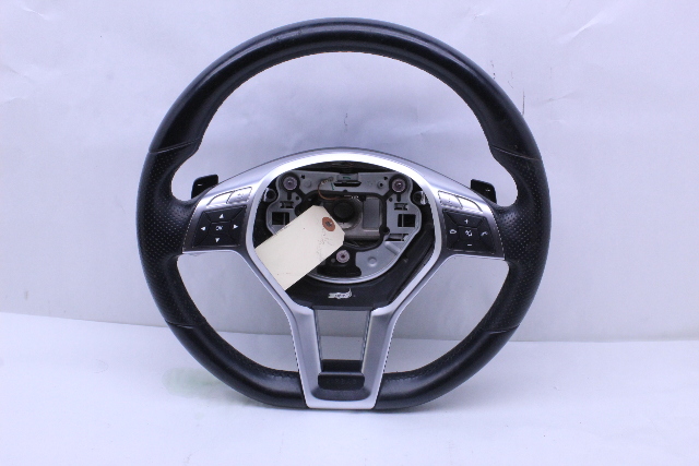 2014 Mercedes E350 Flat Bottom Steering Wheel 1724604303 OEM Used